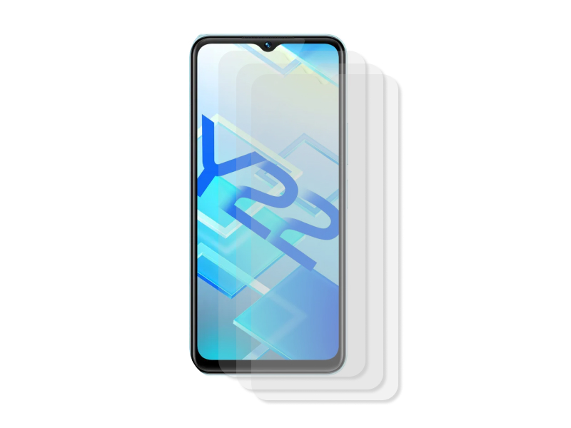 

Гибридное защитное стекло Krutoff для Vivo Y22 3шт Matte 339694, Vivo Y22