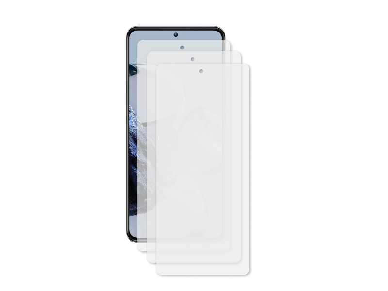 цена Гибридное защитное стекло Krutoff для Xiaomi 12T Pro 3шт Matte 339771