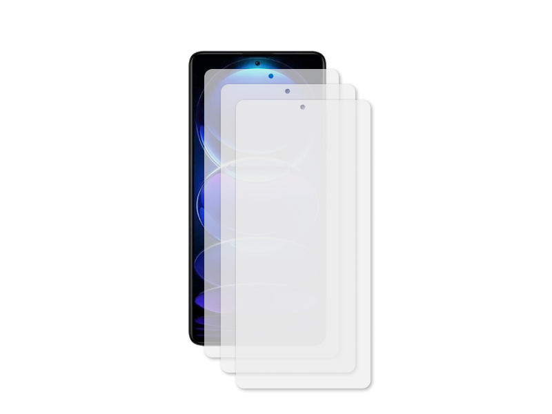 

Гибридное защитное стекло Krutoff для Xiaomi Redmi Note 12 Pro 3шт Matte 339777, Xiaomi Redmi Note 12 Pro