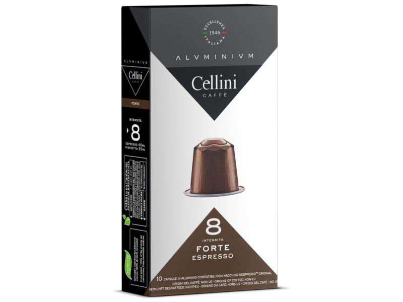 Капсулы для кофемашин Cellini Aluminium Forte 10шт