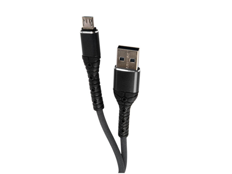 

Аксессуар mObility USB - MicroUSB 3А Black УТ000024532, УТ000024532