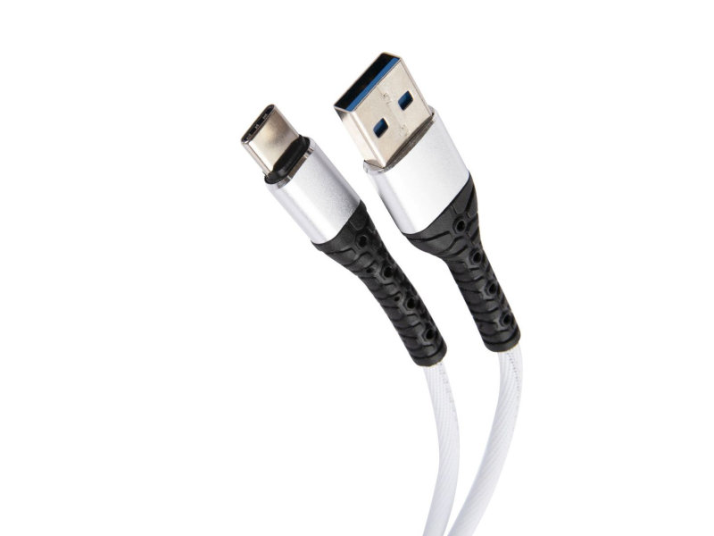 

Аксессуар mObility USB - Type-C 3А White УТ000024537, УТ000024537
