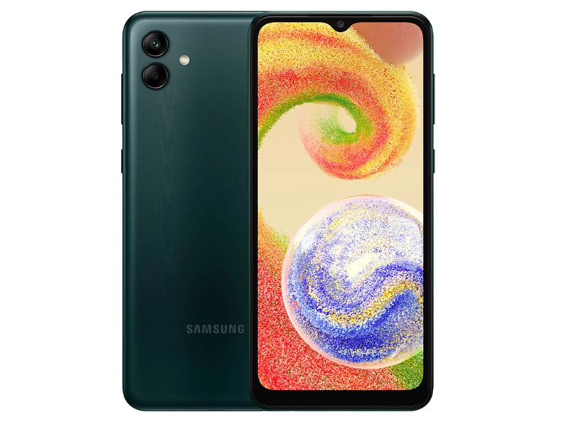 Сотовый телефон Samsung SM-A045 Galaxy A04 3/32Gb Green сотовый телефон realme narzo 50i 2 32gb green