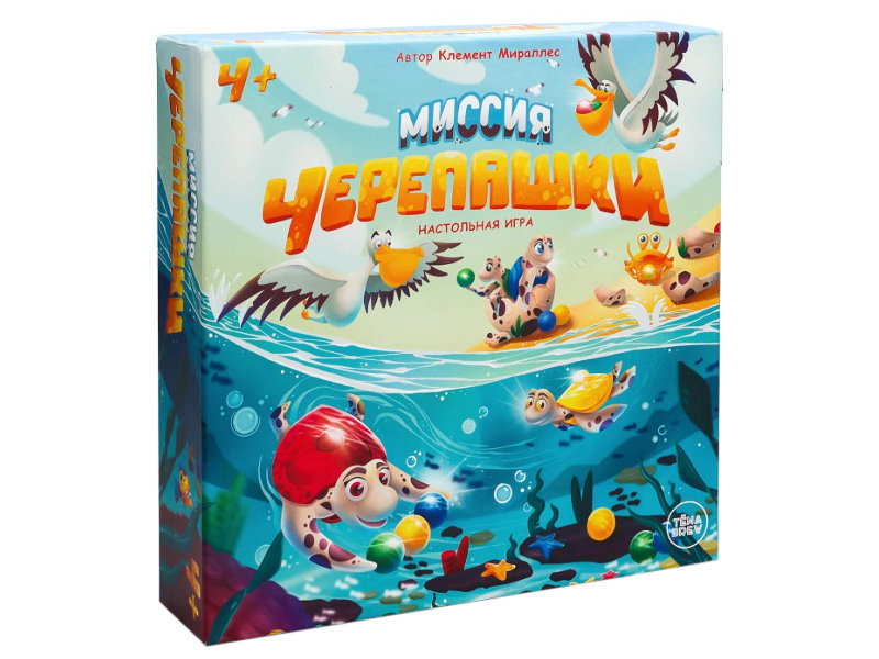 

Настольная игра ND Play Миссия Черепашки 304863, Миссия Черепашки