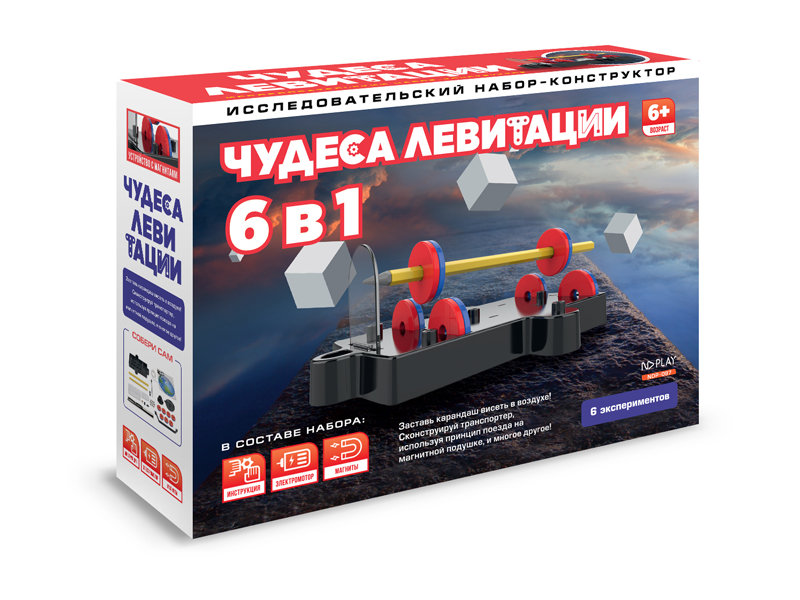 

Конструктор ND Play Чудеса левитации 33 дет. NDP-097, Чудеса левитации
