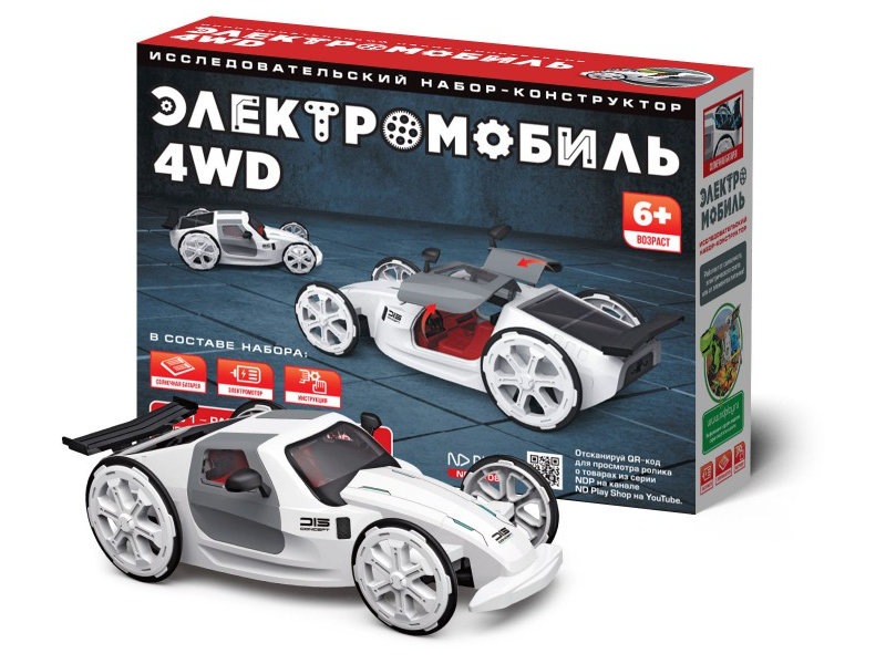 

Конструктор ND Play Электромобиль 4WD 55 дет. 301923, Электромобиль 4WD