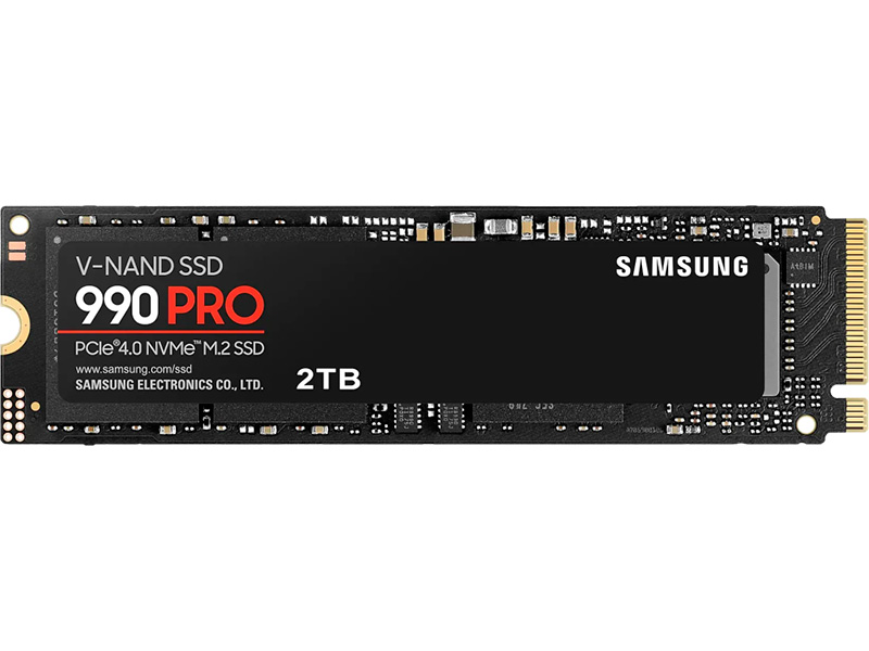 Твердотельный накопитель Samsung 990 Pro 2Tb MZ-V9P2T0BW ssd накопитель samsung 990 pro 2tb mz v9p2t0bw
