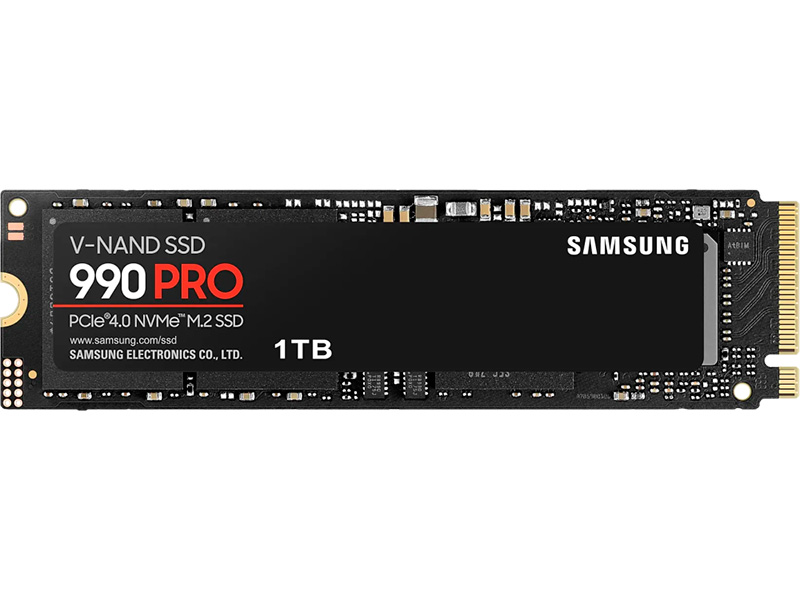 Твердотельный накопитель Samsung 990 Pro 1Tb MZ-V9P1T0BW накопитель ssd samsung 2 0tb 990 pro mz v9p2t0bw