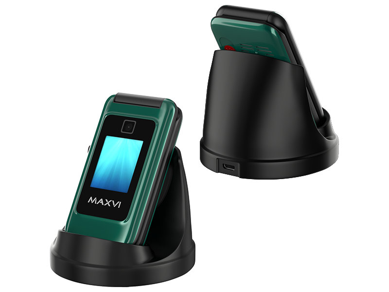 Сотовый телефон Maxvi E8 Green