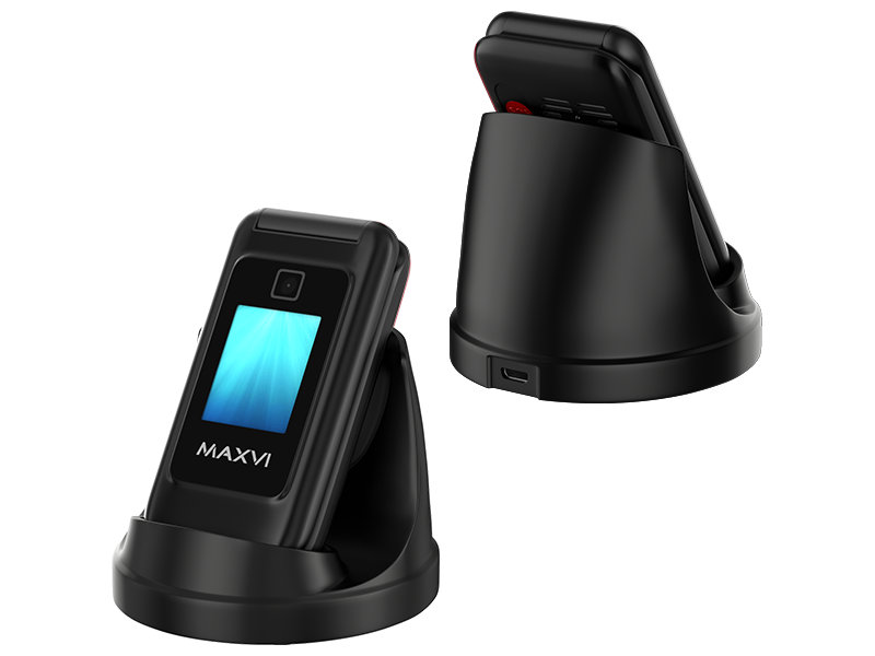 Сотовый телефон Maxvi E8 Black