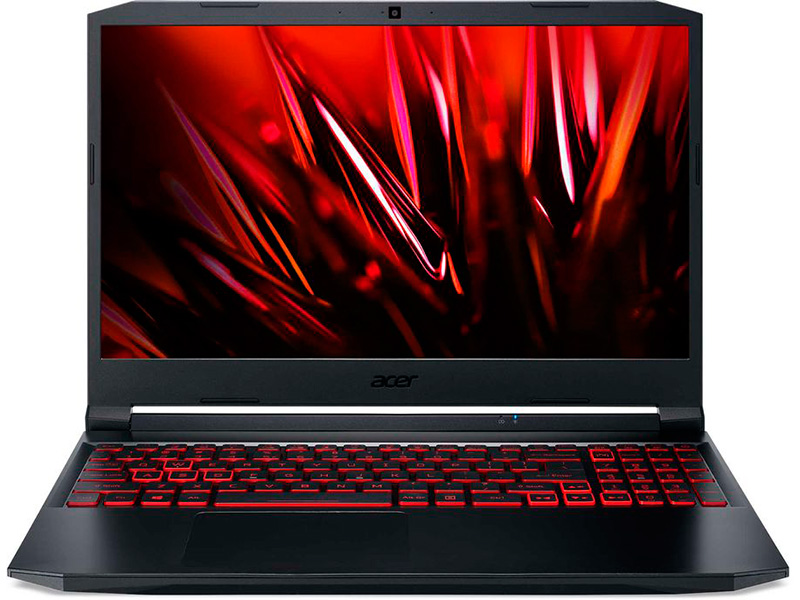 Ноутбук Acer Nitro 5 Black AN515-57-76M3 (Intel Core i7-11800H 2.6 GHz/16384Mb/512Gb SSD/nVidia GTX 1650 4096Mb/Wi-Fi/Bluetooth/Cam/15.6/1920x1080/No OS)