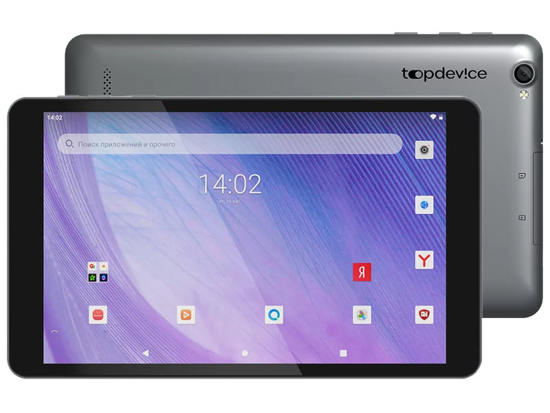 фото Планшет topdevice tablet c8 grey tdt4528_4g_e_cis (unisoc tiger t310 2.0 ghz/3072mb/32gb/4g/gps/wi-fi/bluetooth/cam/8.0/1280x800/android)