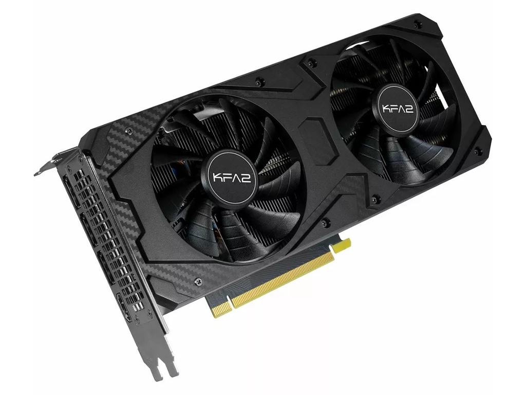 фото Видеокарта kfa2 geforce rtx 3060 core 1320mhz pci-e 8192mb 15000mhz 128 bit hdmi 3xdp 36nsl8md6ock