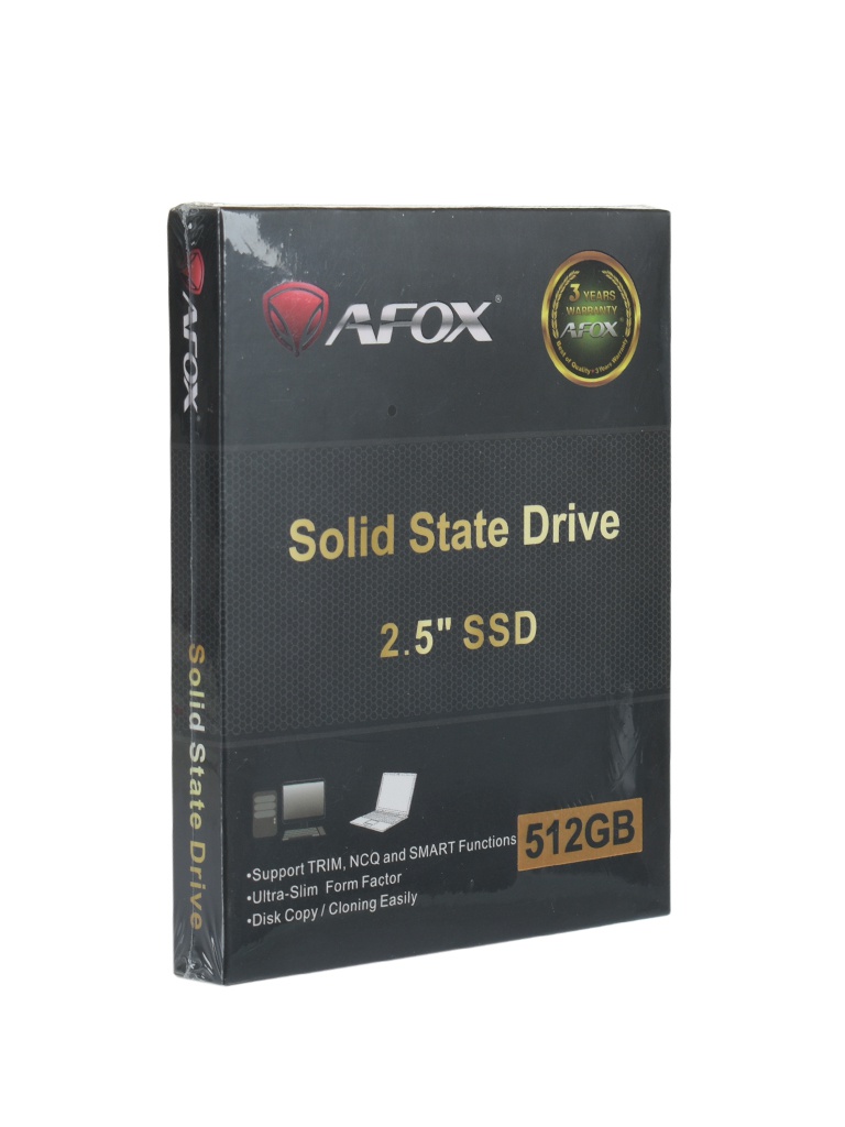 

Твердотельный накопитель Afox SD250 Series Retail 512Gb SD250-512GN, SD250