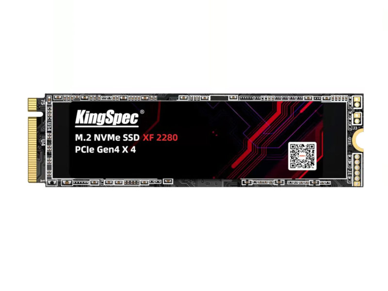 

Твердотельный накопитель KingSpec SSD PCI-E 4.0 M.2 2280 x4 256Gb XF-256, XF-256