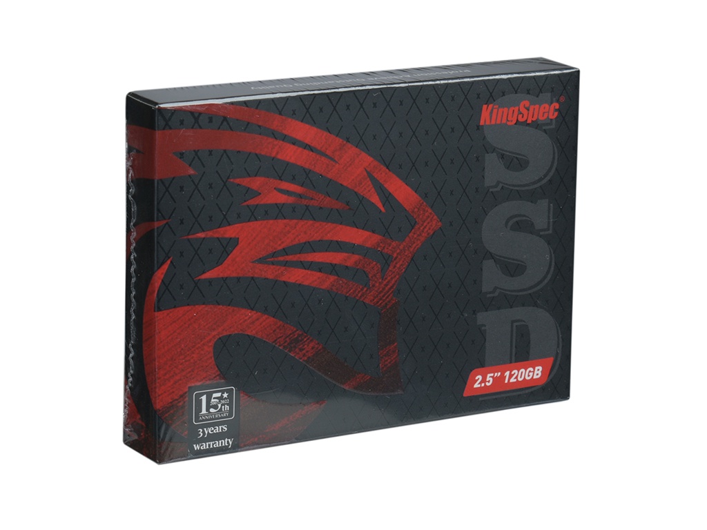 Твердотельный накопитель KingSpec SSD SATA3 2.5 P4 Series 120Gb P4-120 цена и фото