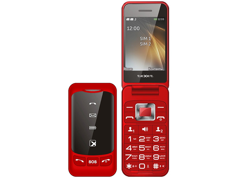 Сотовый телефон teXet TM-B419 Red
