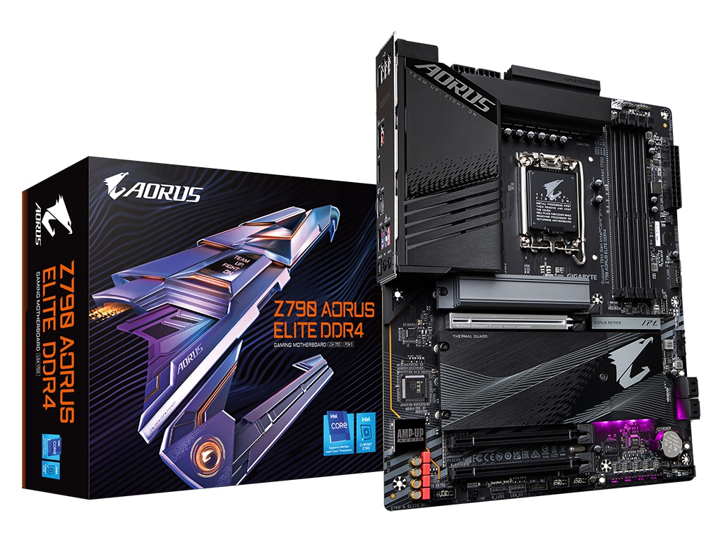 фото Материнская плата gigabyte z790 aorus elite ddr4