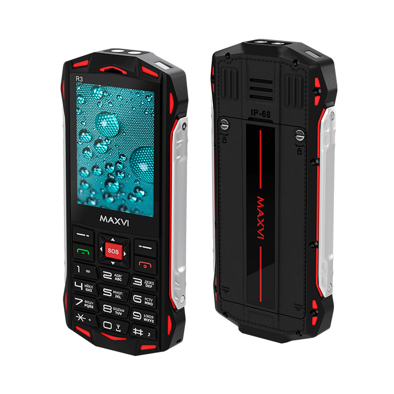 Сотовый телефон Maxvi R3 Red