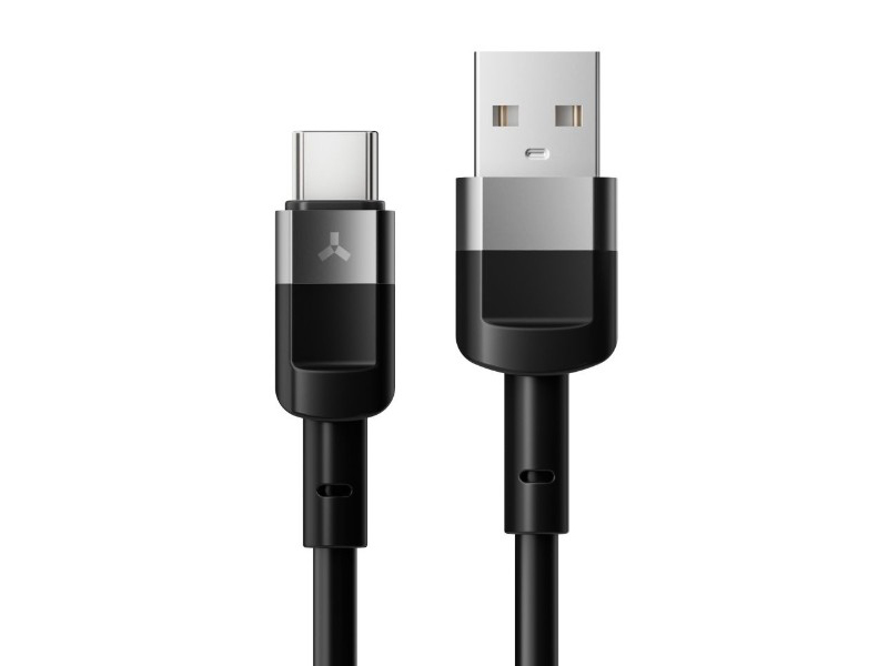 

Аксессуар AccesStyle USB - Type-C 1m Black AC50-T100, AC50-T100