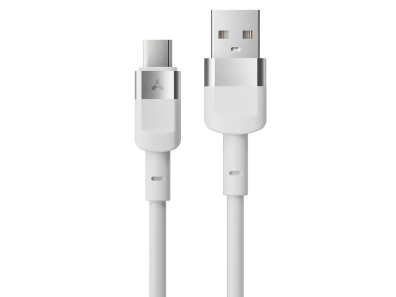 

Аксессуар AccesStyle USB - MicroUSB 1m White AM24-T100, AM24-T100