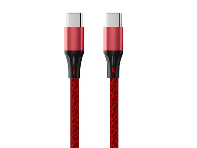 

Аксессуар AccesStyle Type-C - Type-C 2m Red CC30-F200M, CC30-F200M
