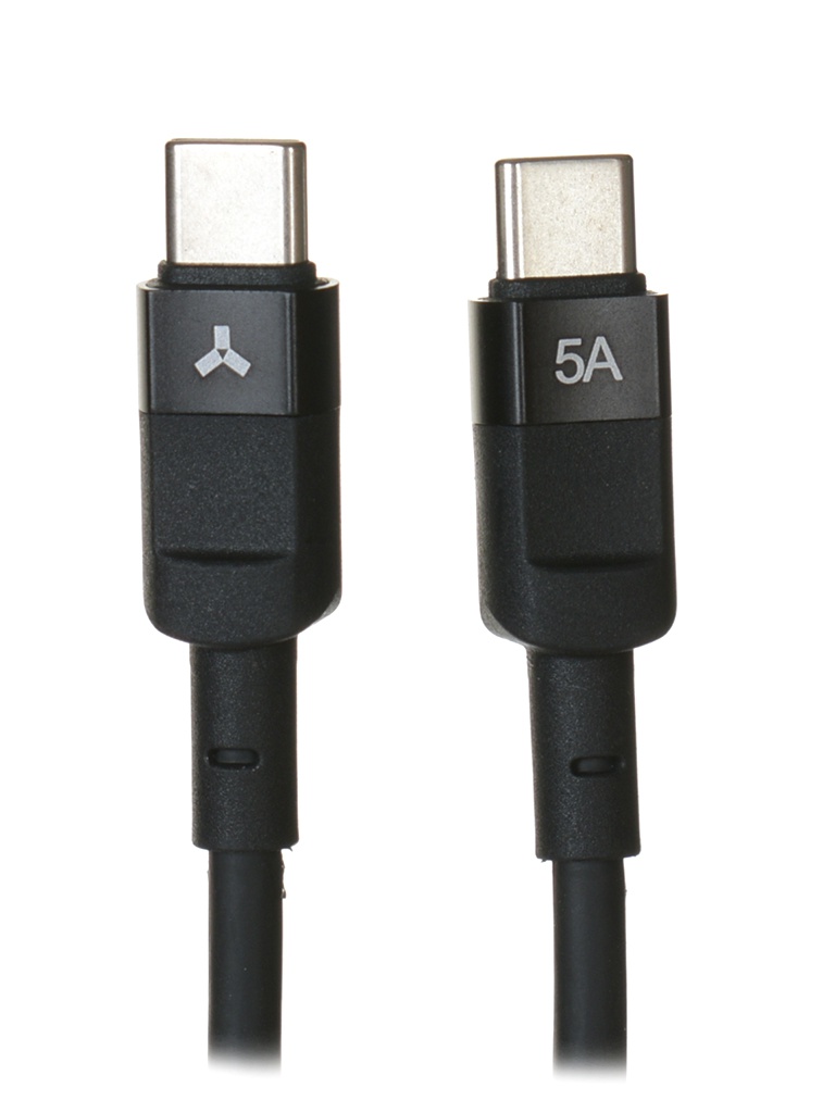 

Аксессуар AccesStyle Type-C - Type-C 1m Black CC50-T100, CC50-T100