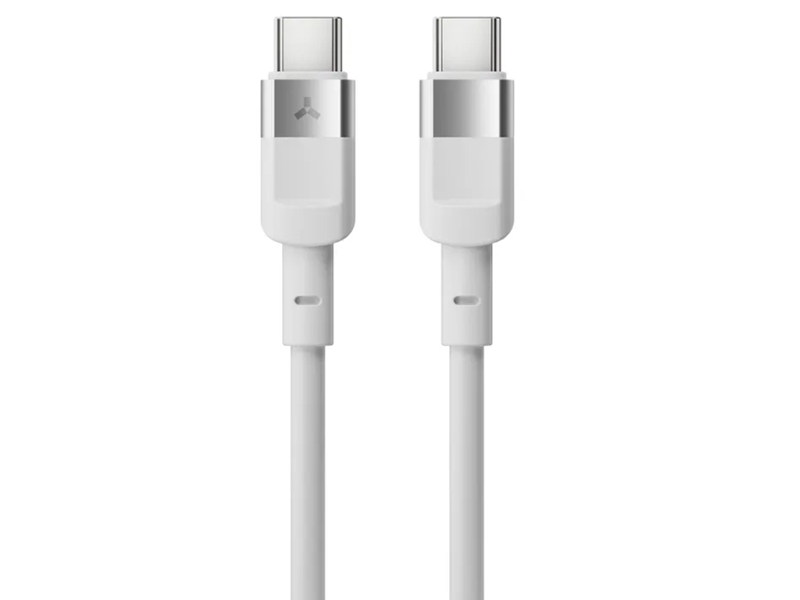 

Аксессуар AccesStyle Type-C - Type-C 1m White CC50-T100, CC50-T100