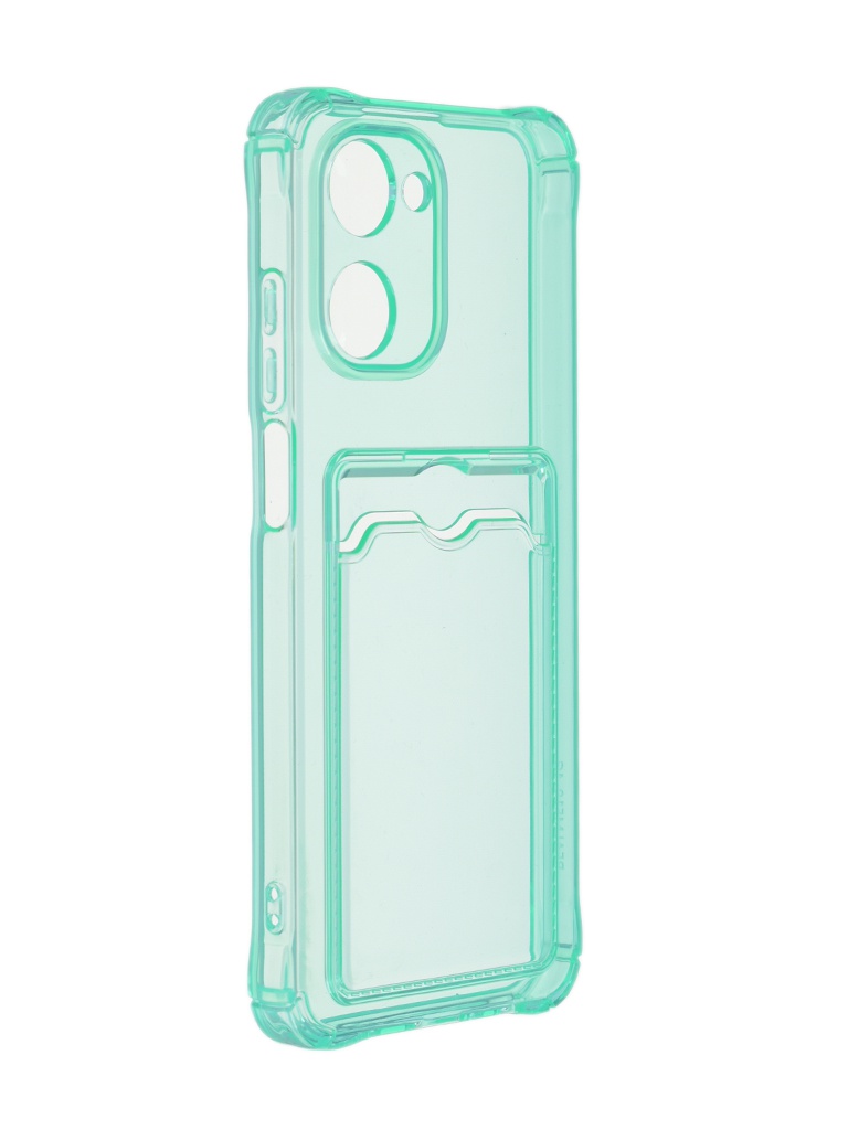 

Чехол Zibelino для Realme 10 4G Silicone Card Holder защита камеры Mint ZSCH-RLM-10-CAM-MIN, Realme 10 4G
