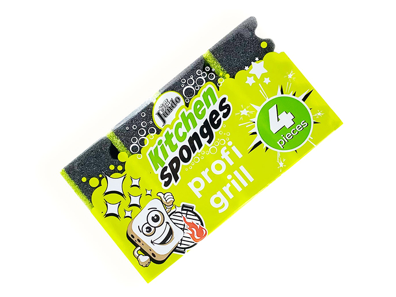 

Губка для мытья посуды Jundo Kitchen Sponges Profi Grill 4шт 4903720021521, 4903720021521