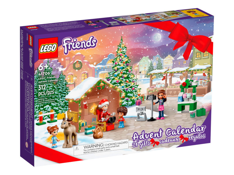 

Lego Friends Новогодний календарь 2023 312 дет. 41706, Новогодний календарь 2023