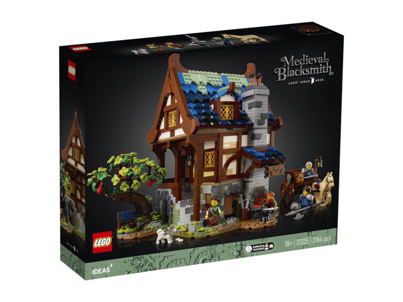 

Lego Ideas Средневековая кузница 2164 дет. 21325, Средневековая кузница