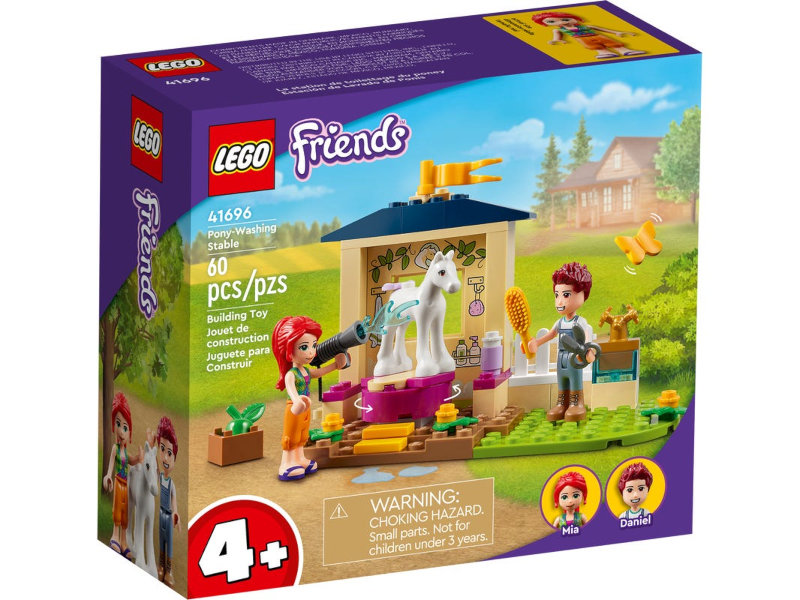 

Lego Friends Конюшня для мытья пони 60 дет. 41696, Friends Конюшня для мытья пони