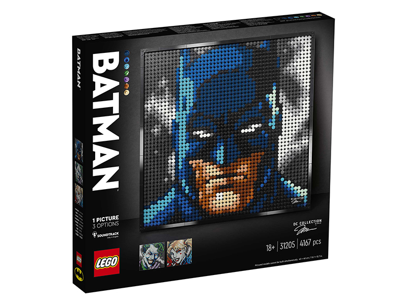 

Конструктор Lego Art Бэтмен из Коллекции Джима Ли 4167 дет. 31205, Бэтмен из Коллекции Джима Ли