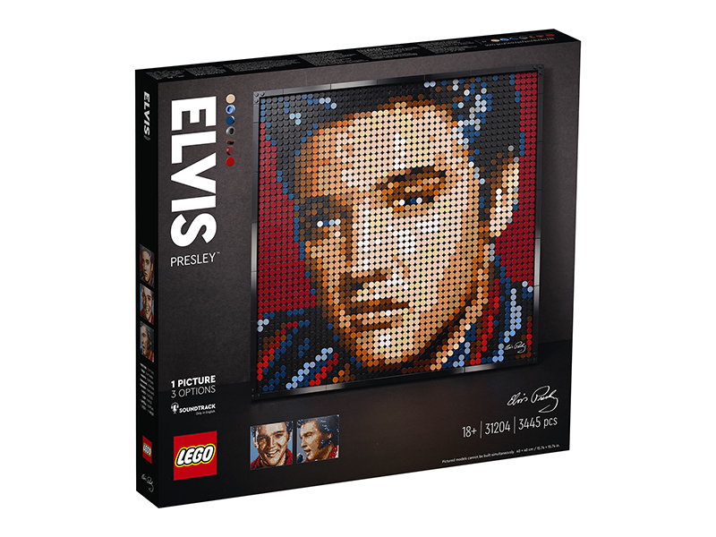 

Конструктор Lego Art Элвис Пресли 3445 дет. 31204, Элвис Пресли