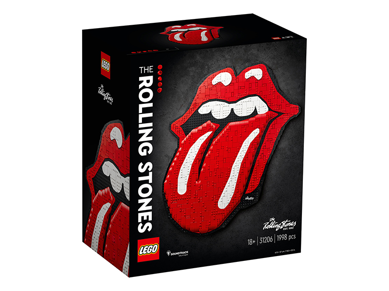 

Конструктор Lego Art The Rolling Stones 1198 дет. 31206, The Rolling Stones
