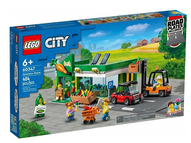 

Конструктор Lego City Продуктовый магазин 404 дет. 60347, Продуктовый магазин