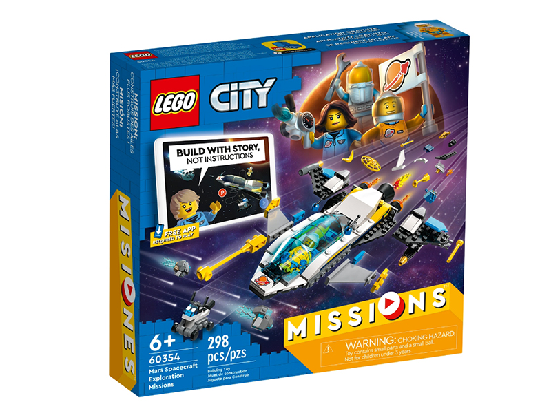 

Конструктор Lego City Космическая миссия для исследования Марса 298 дет. 60354, Космическая миссия для исследования Марса