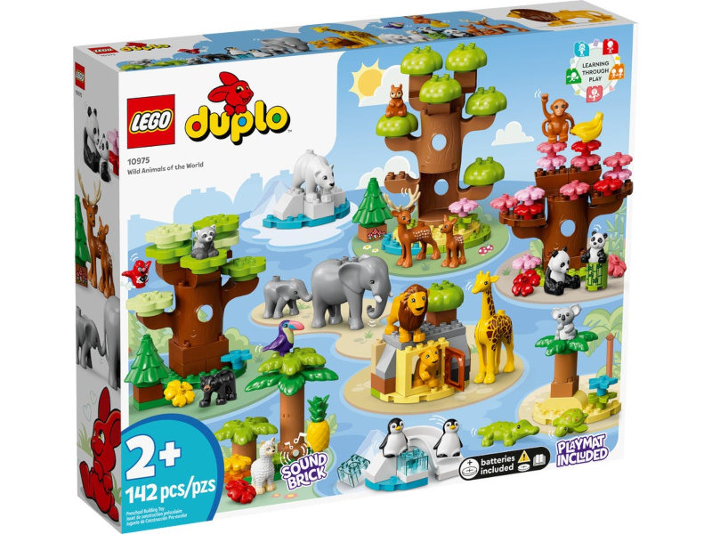

Lego Duplo Дикие животные мира 141 дет. 10975, Дикие животные мира
