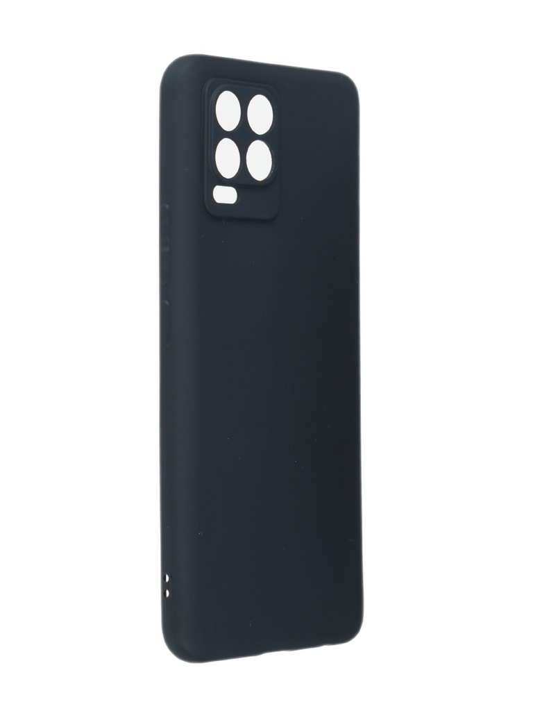 Чехол Innovation для Realme 8 Matte Black 38485 силиконовый чехол на realme 8 узор из ежиков для реалми 8