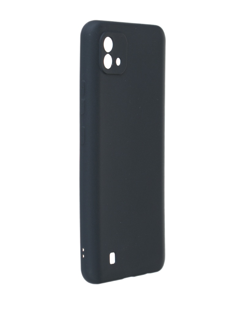 Чехол Innovation для Realme C20 Matte Black 38488 силиконовый чехол на realme c20 панда для реалми ц20