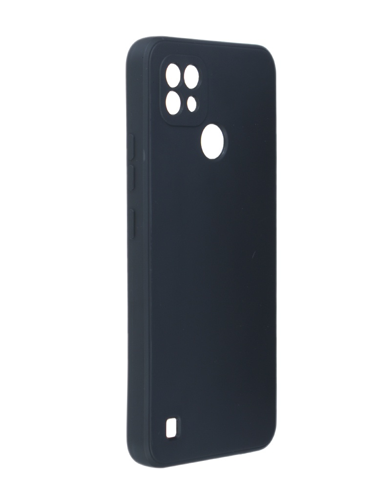 

Чехол Innovation для Realme C21 Matte Black 38489, Realme C21