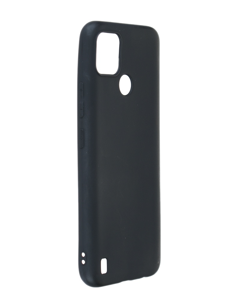 Чехол Innovation для Realme C21Y Matte Black 38490 дизайнерский силиконовый с усиленными углами чехол для реалми с21у realme c21y азиатский кот удачи