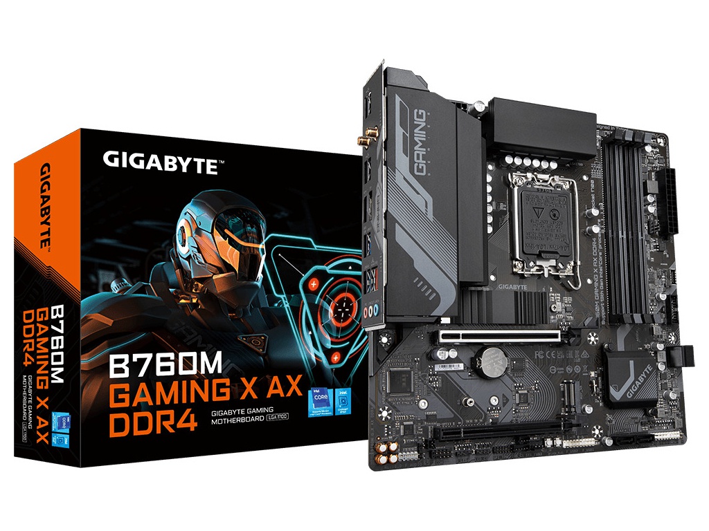 фото Материнская плата gigabyte b760m gaming x ax ddr4