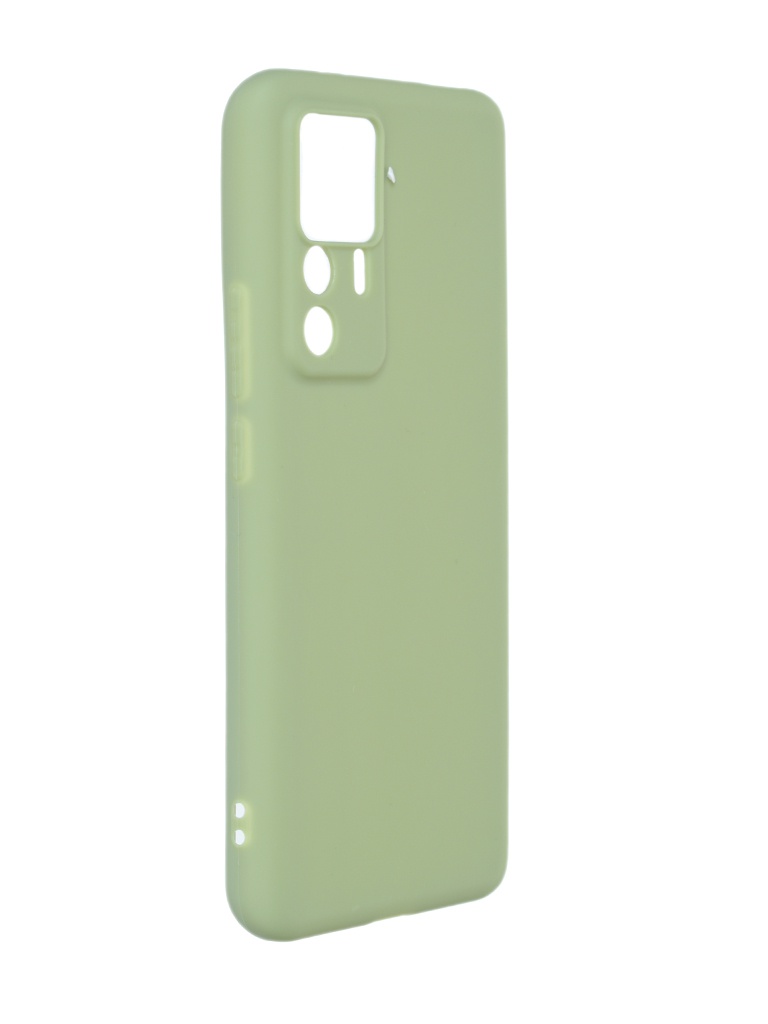 Чехол Zibelino для Xiaomi 12T / 12T Pro Soft Matte защита камеры Olive ZSM-XIA-12T-CAM-OLV