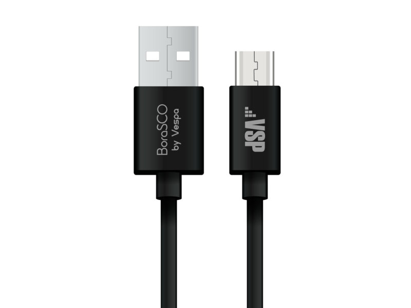 

Аксессуар BoraSCO USB - MicroUSB 1m Black 37339, 37339