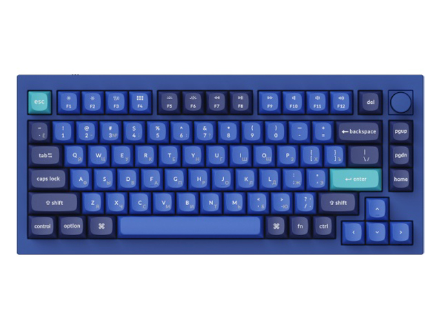 

Клавиатура Keychron Q1 RGB (Red Switch) Blue Q1-O1-RU, Q1