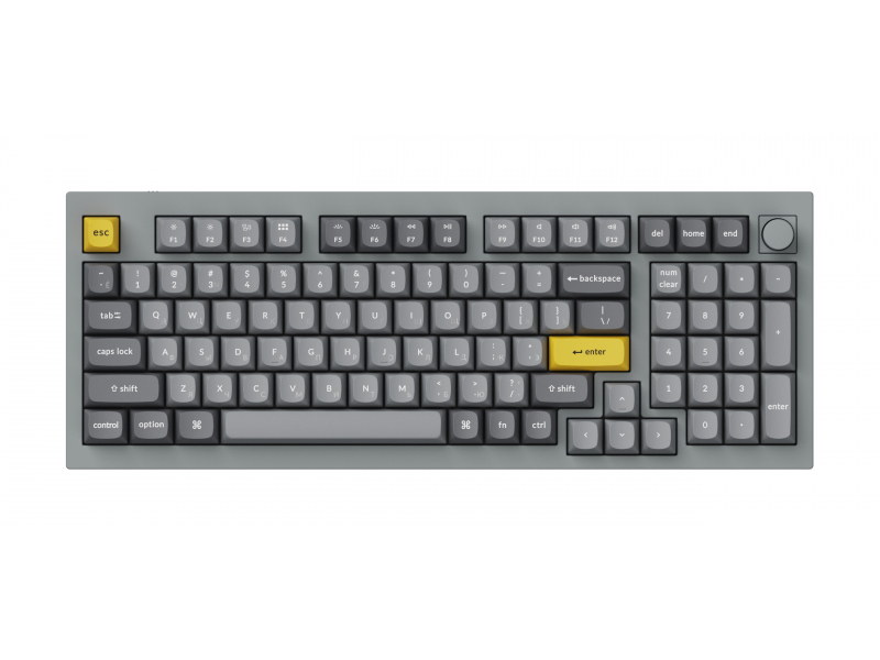 

Клавиатура Keychron Q5 RGB Grey-Brown Switch Q5-N3-RU, Q5