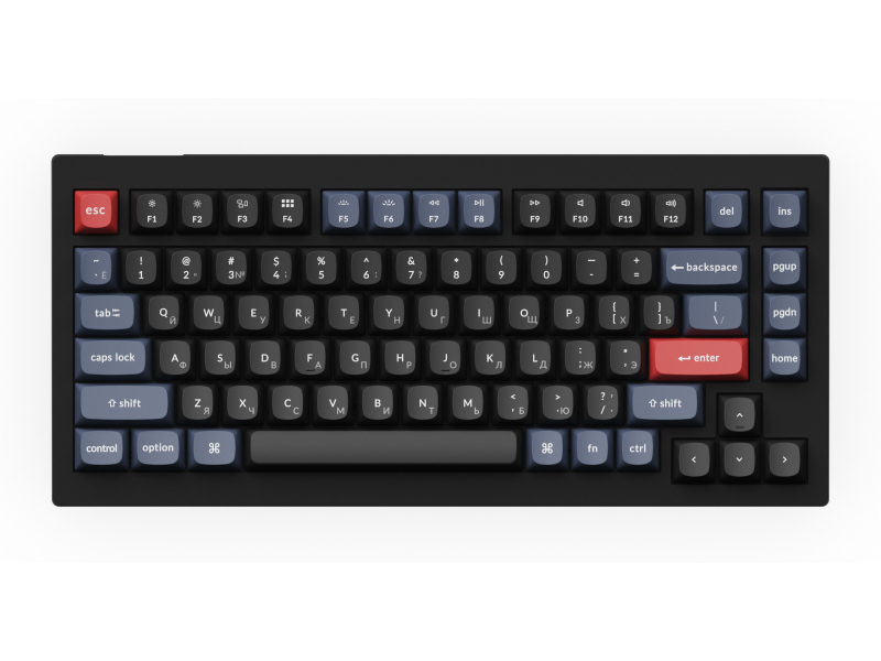 

Клавиатура Keychron V1 RGB Black-Red Switch V1-B1-RU, V1