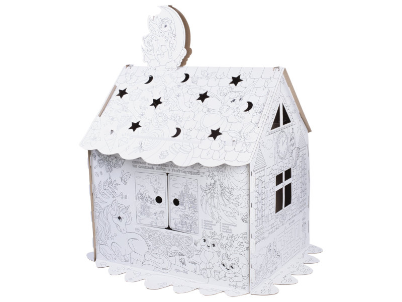 

Домик-раскраска Brauberg Kids Для маленькой принцессы 130cm 880363, 880363